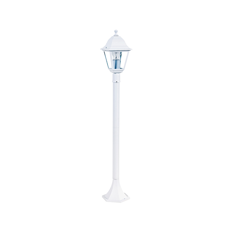 P-005 Plastic Outdoor Lawn Lamp Small Quadrant European Style Garden Lamp 1m Pole Villa Lamp Waterproof Lamp 